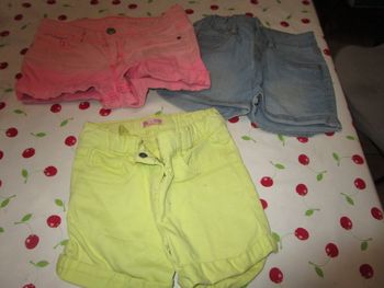 3 shorts 6 ans
