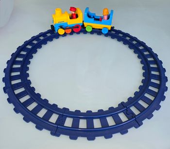 123 playmobil train 6760 complet