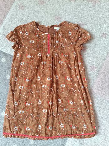 Robe manches courtes Fille 6 ans Vertbaudet