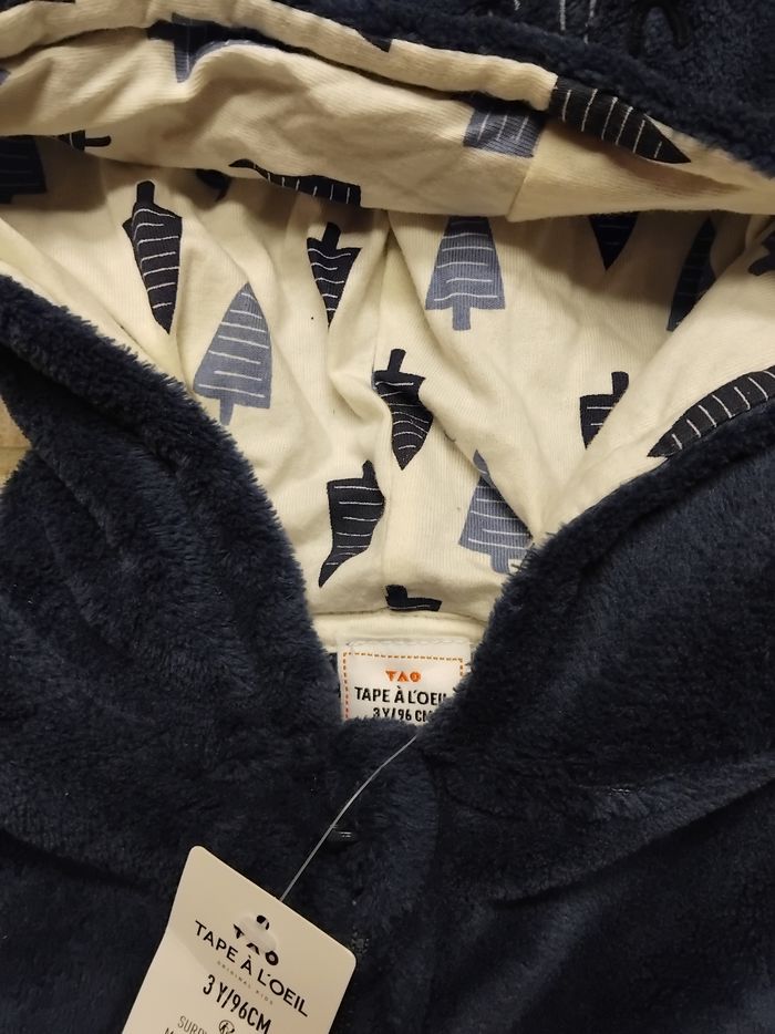 Pyjama garçon taille 3 ans neuf avec etiquette tape a l'œil - photo numéro 3