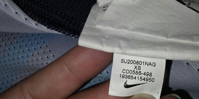 Maillot joueur équipe de France 2020 taille XS - photo numéro 2