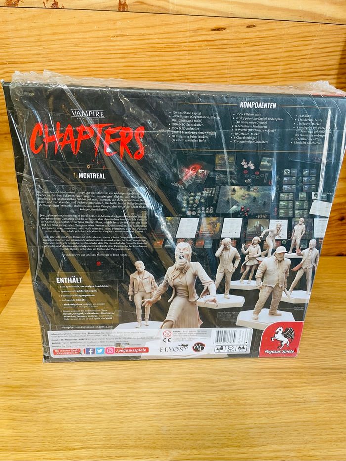 !!! Jeu en allemand !!! Pegasus Spiele Vampire : The Masquerade - Chapitres - photo numéro 2