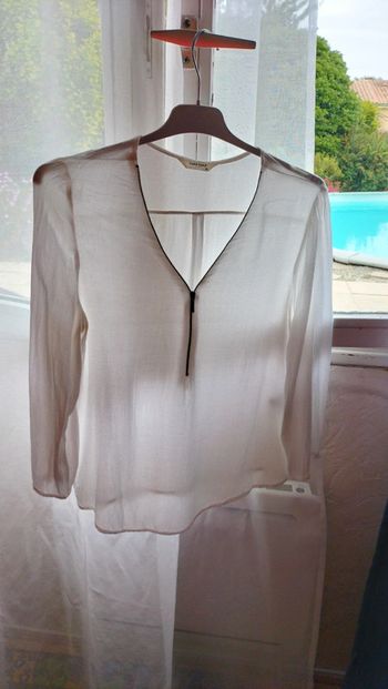 Blouse blanche T38