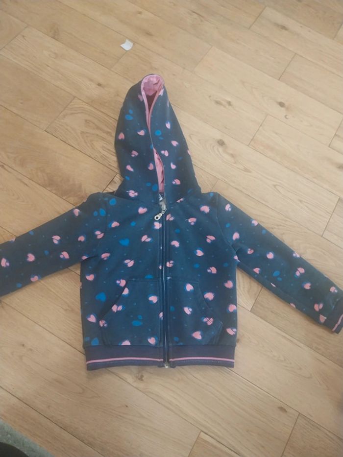 Veste à capuche 3 pommes