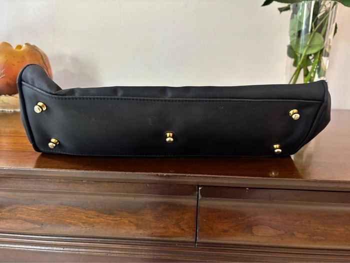 Sac Mac Douglas noir en nylon – modèle vintage et pratique - photo numéro 3