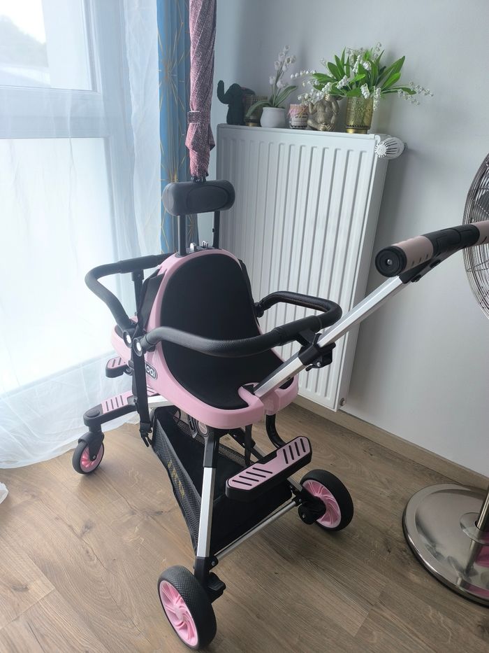 Poussette double légère neuve