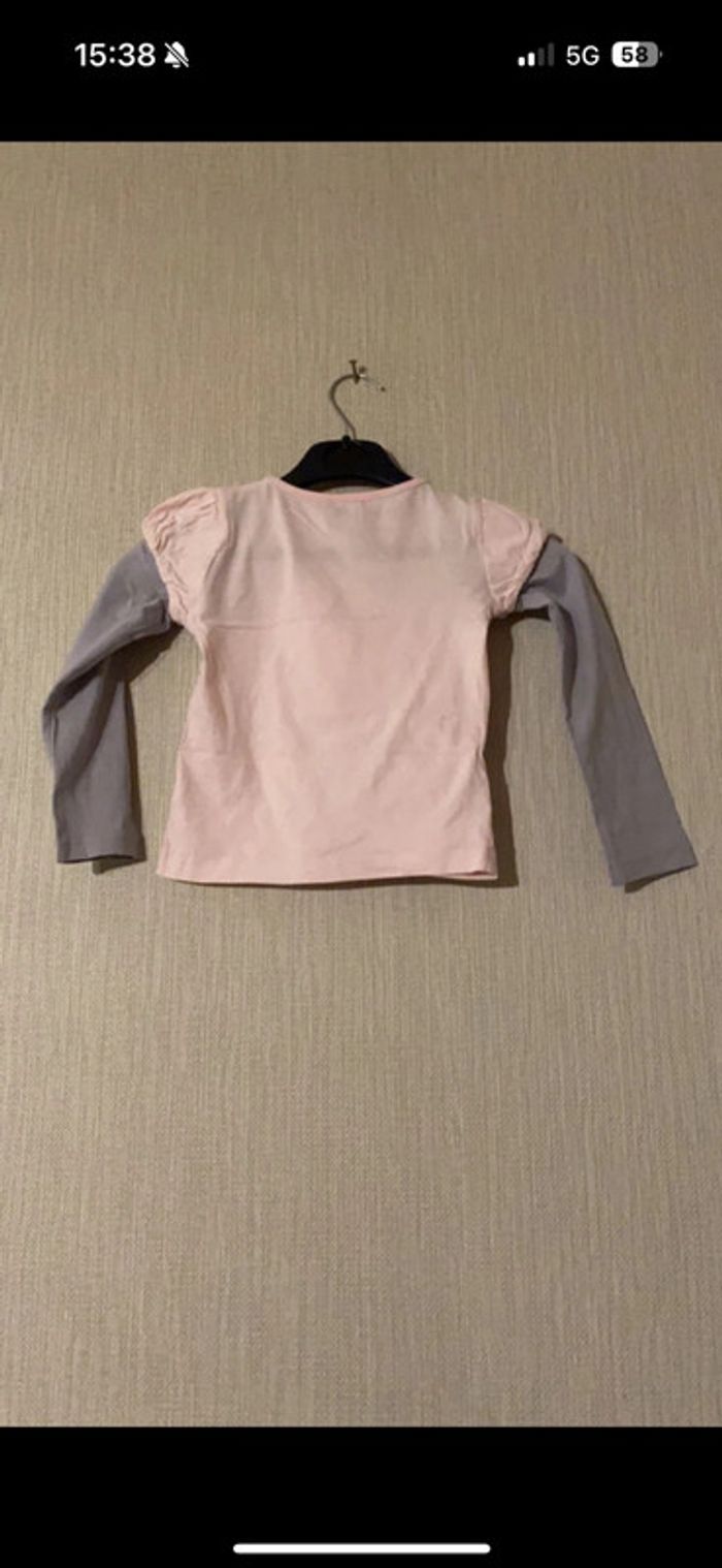 T-shirt rose 5 ans - photo numéro 2