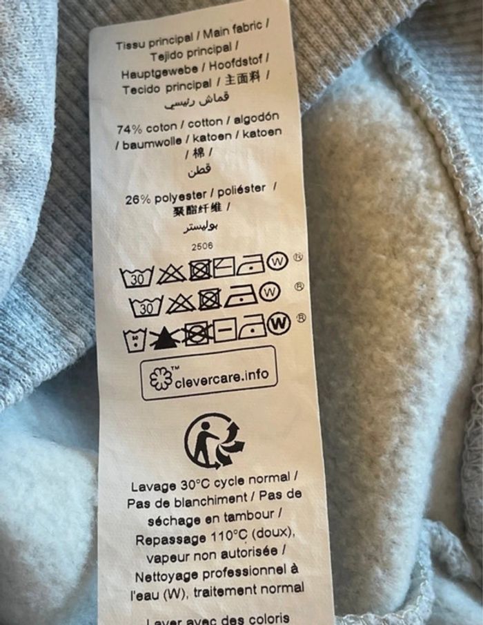 Sweat à capuche ikks taille 10 ans excellent état - photo numéro 15