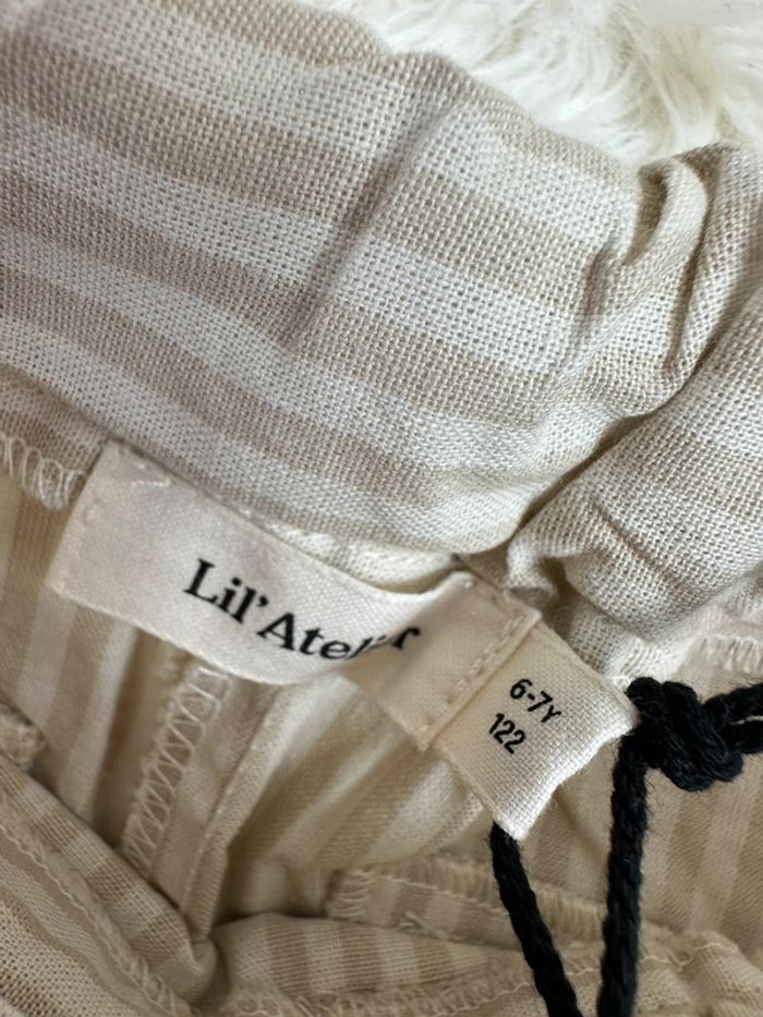 Short beige Lil Atelier taille 6-7 ans - photo numéro 4