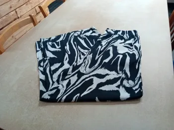 Pantalon fluide satiné