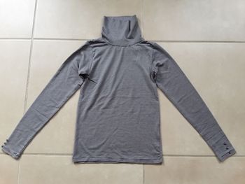 Sous-pull rayé fille 10 ans NKY TBE