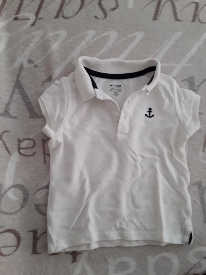 Polo blanc 18 mois