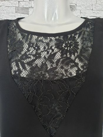 Robe noire dentelle sexy Esprit Taille 38