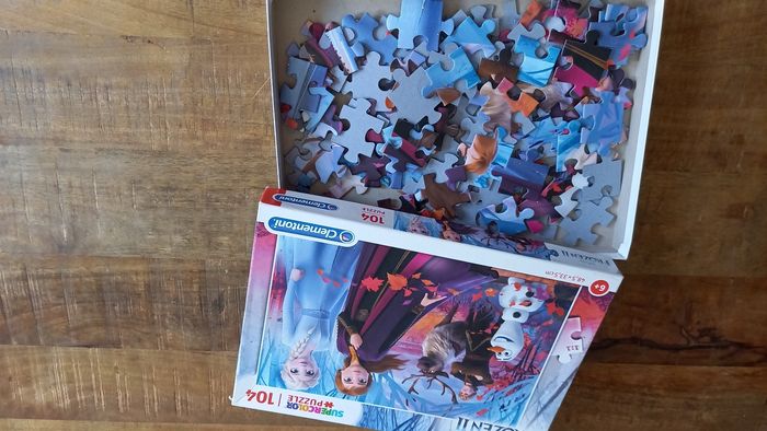 Puzzle 104 pièces  Reine des neiges II - photo numéro 2