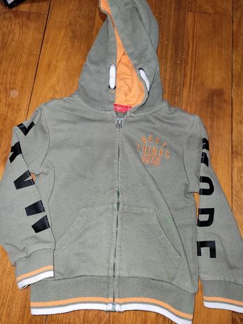 Gilet capuche 4 ans