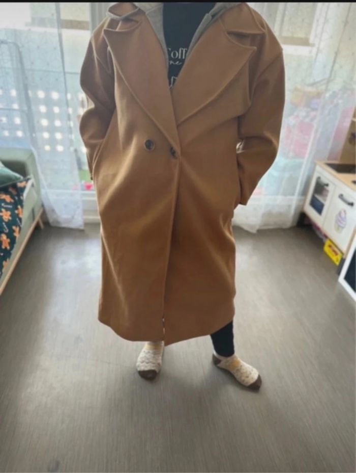 Manteau à capuche
