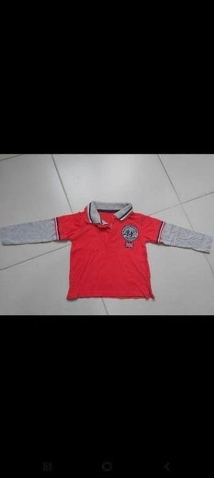 Polo manche longue 3 ans