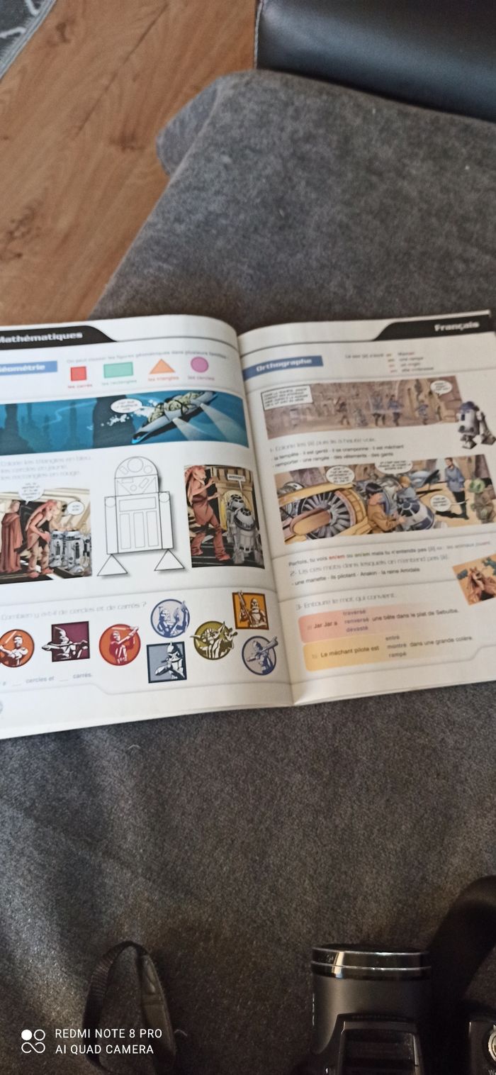 Cahier d activites star wars - photo numéro 2