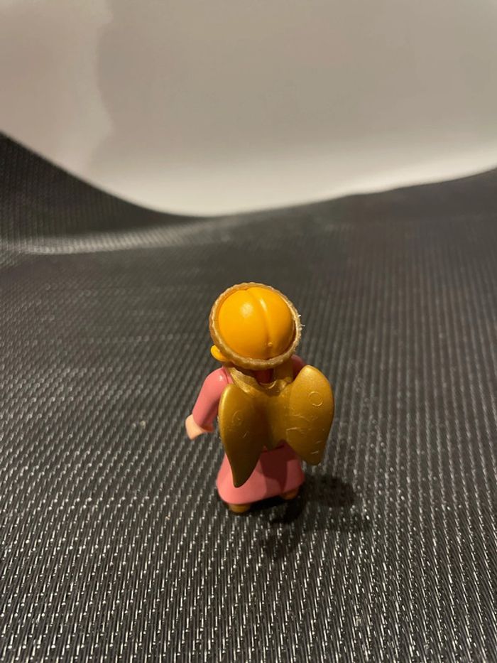 Playmobil figurine fille ange ailes et couronne dorées robe rose motifs étoiles enfant ado - photo numéro 5