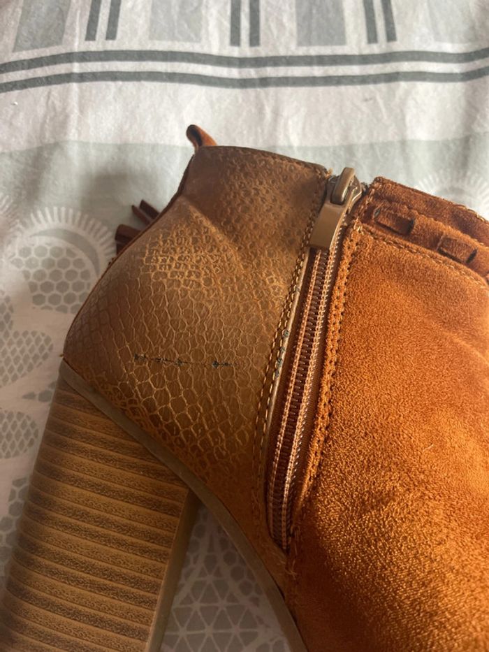 Bottines en daim - photo numéro 7