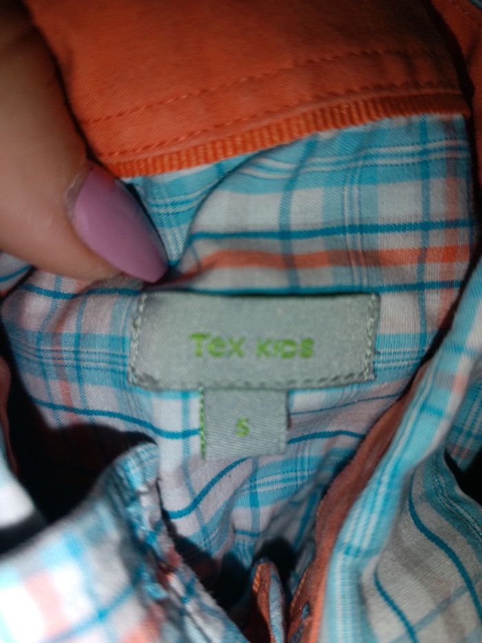Chemise manches courtes tex 5 ans - photo numéro 3