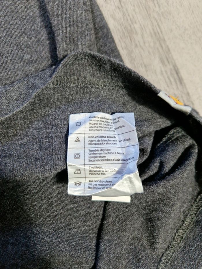 T-shirt Carhartt Relaxed Fit Gris Foncé Taille XL Tall Homme - photo numéro 6