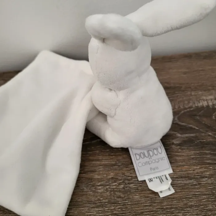 Doudou et Compagnie - doudou mouchoir lapin 🐰 - photo numéro 3