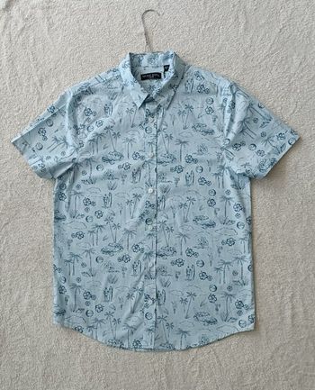 Chemise homme à manches courtes en taille S