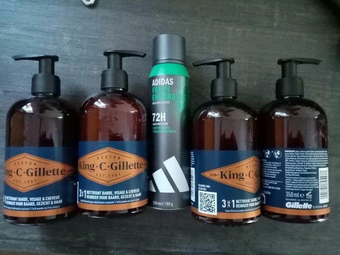 Lot hygiène homme