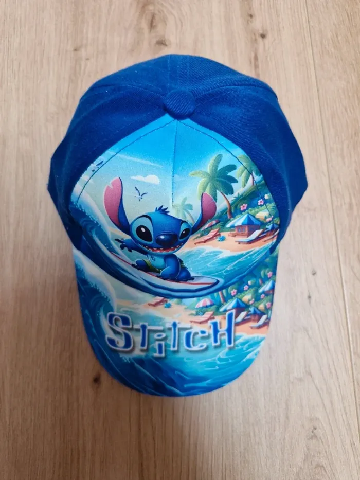 Casquette bleu Stitch – Disney- Neuf - photo numéro 2