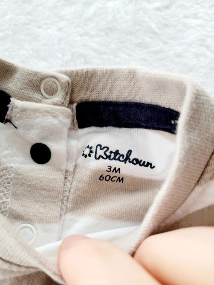 Tee-shirt marron clair - photo numéro 2