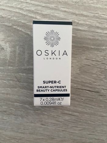 Oskia super c capsule sérum vitamine c