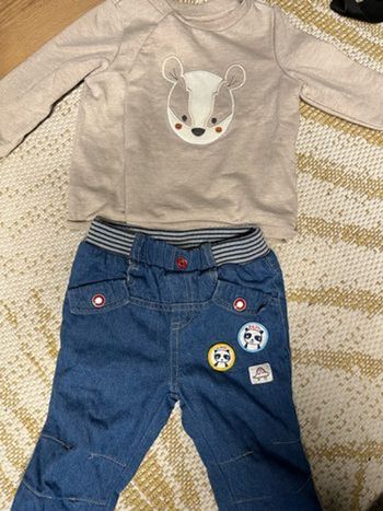 Pantalon et pull 9 mois