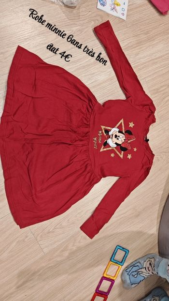 Robe Minnie 6ans 