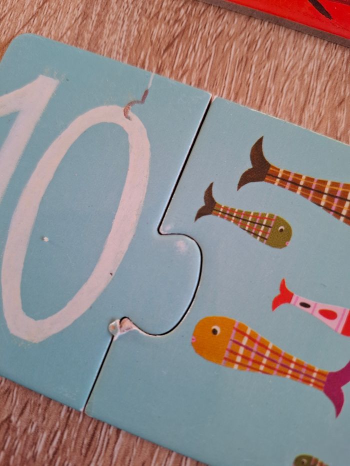 Puzzle duo Djeco chiffres - photo numéro 9