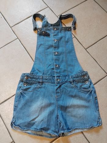 Salopette short