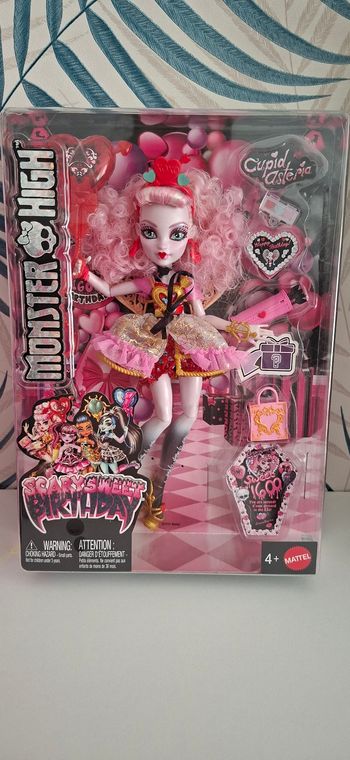 Lot Monster High NEUF – Cupid Asteria + Cleo De Nile 🎁