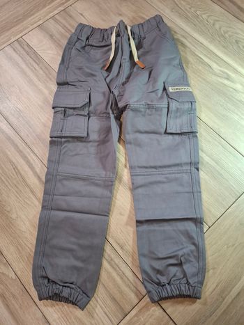 Pantalon Cargo enfant gris