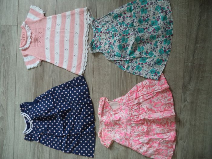 Lot robes été 6 mois - photo numéro 1