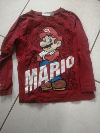 Tee shirt manche longue Mario 8A