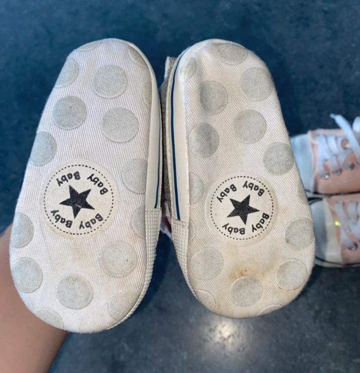 basket pailleté, style converse - photo numéro 10