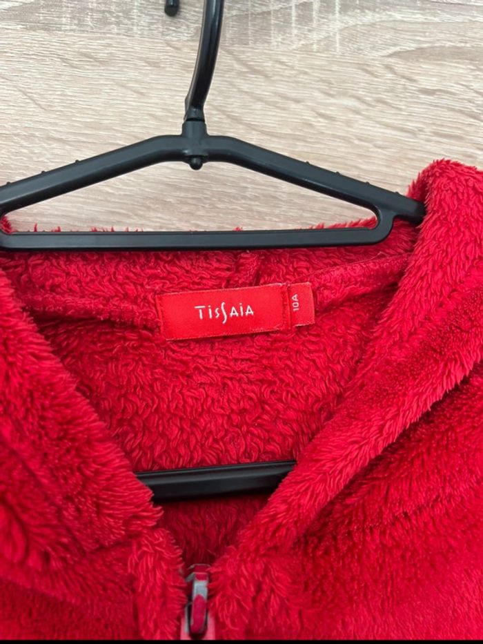 Peignoir rouge enfant fille - photo numéro 3