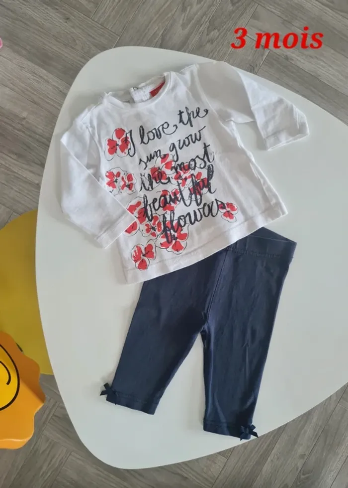 ● 3 mois ● Ensemble Tissaia