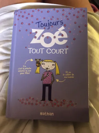 Livre Toujours Zoé tout court