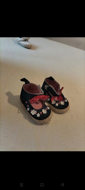 Sandalettes tissaia pointure 16