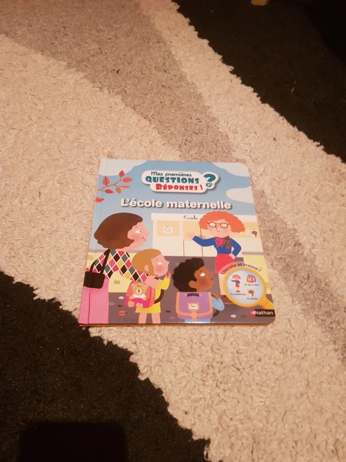 Livre sur l'ecole maternelle