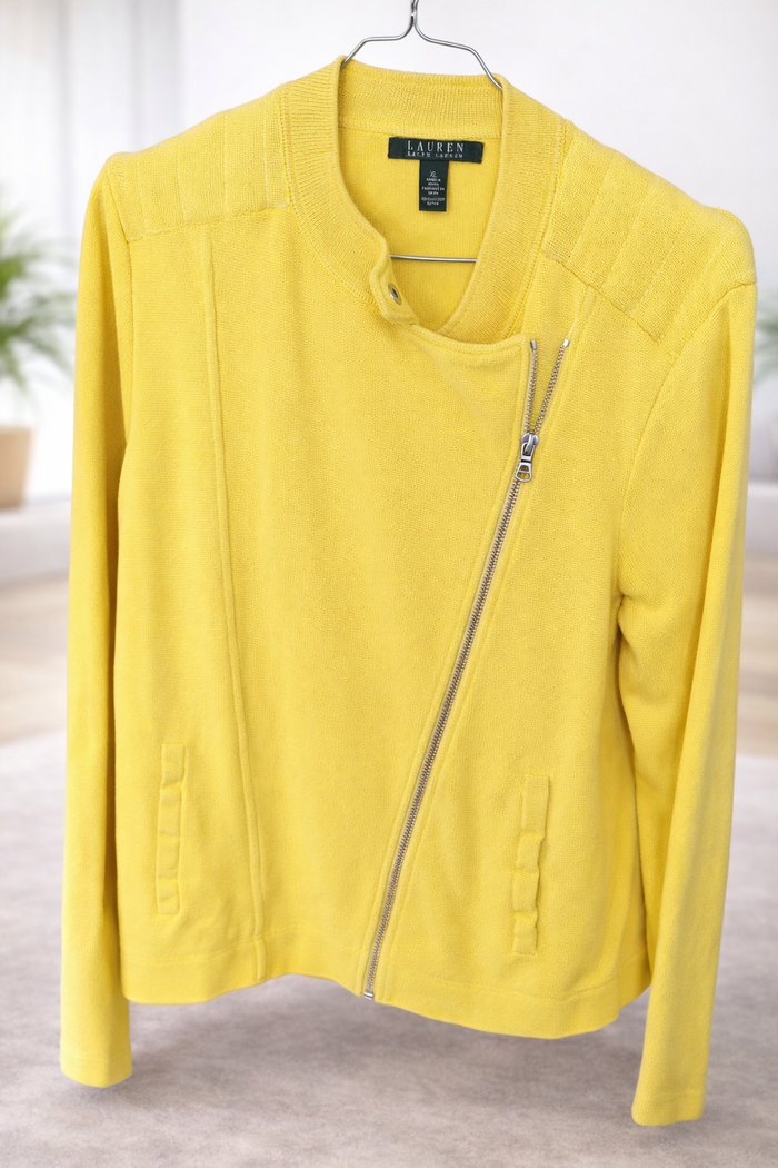 Gilet jaune Lauren Ralph Lauren – Femme – Taille XL