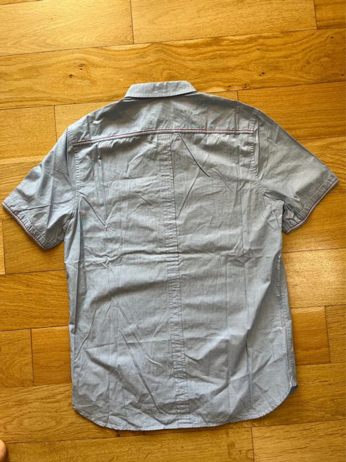 👕 Chemisette bleu clair Fred Perry – Taille M - 100% coton – Très bon état - photo numéro 4