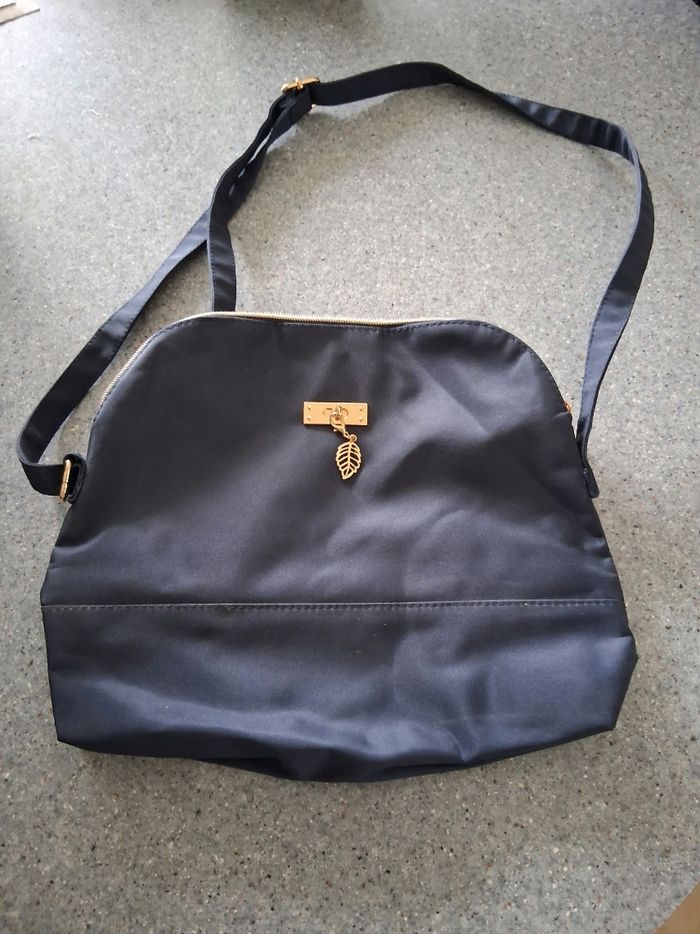 Sac à  main  bleu synthétique
