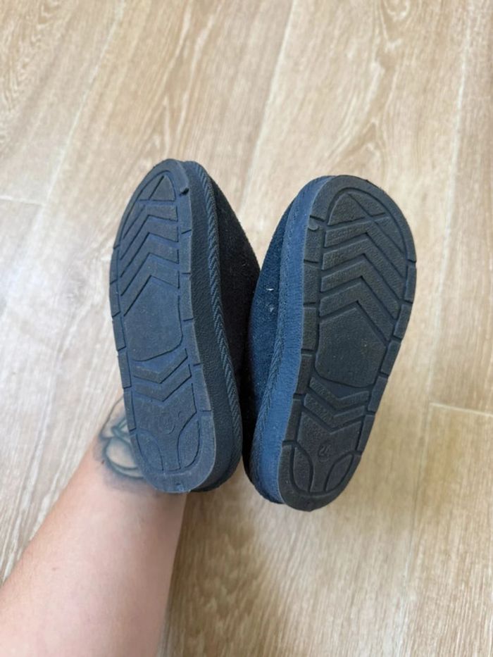 👟 Bottine fourré bleu marine taille 24 - photo numéro 4
